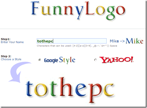 google logosu gibi logo yapma